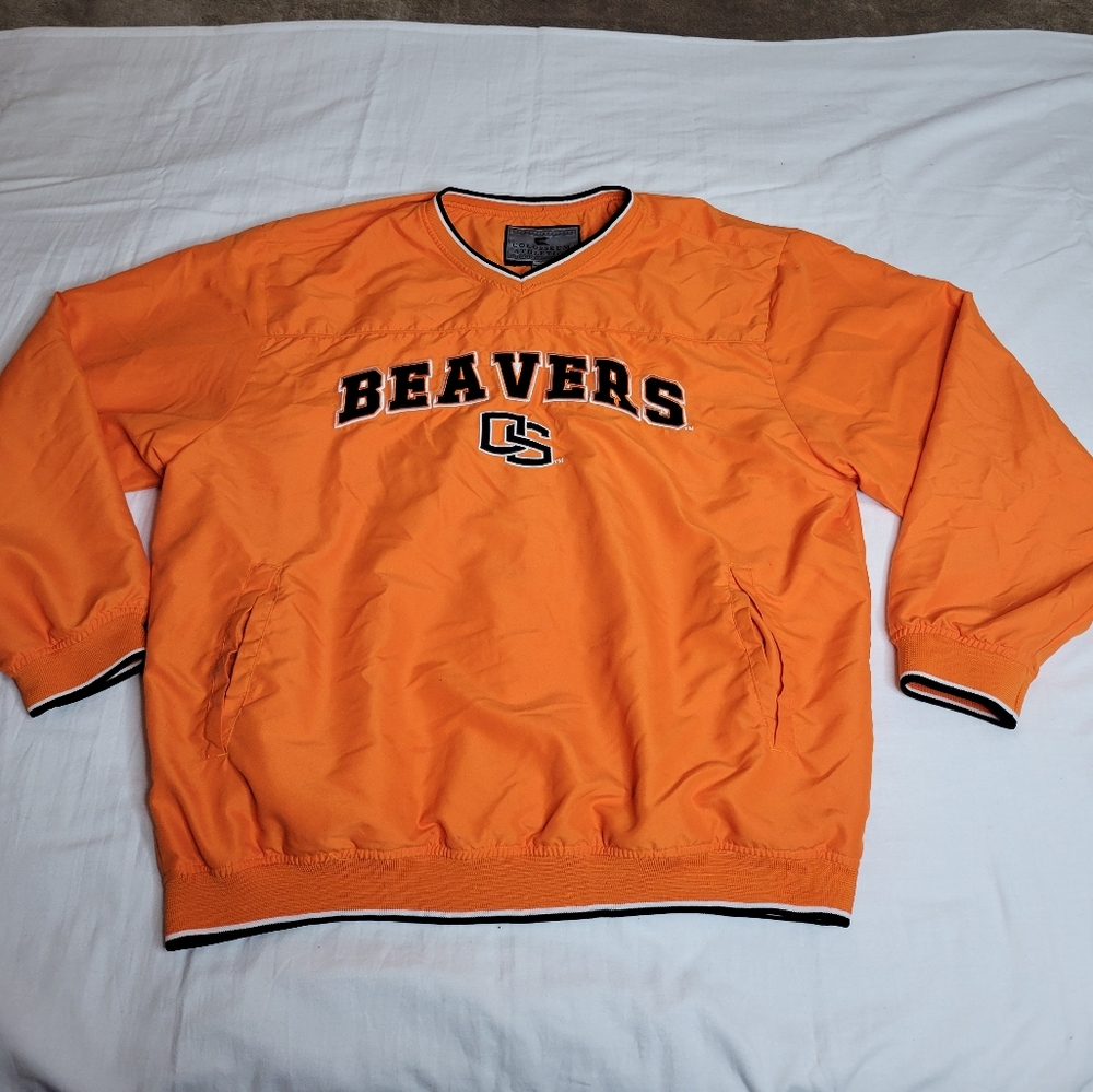 Osu Beavers Running Jacket Pullover - image 1